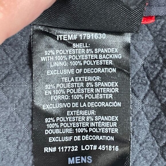 Gerry Mens Black Softshell Hooded Jacket XL Lightweight Outdoor Coat a0877 - Picture 3 of 7